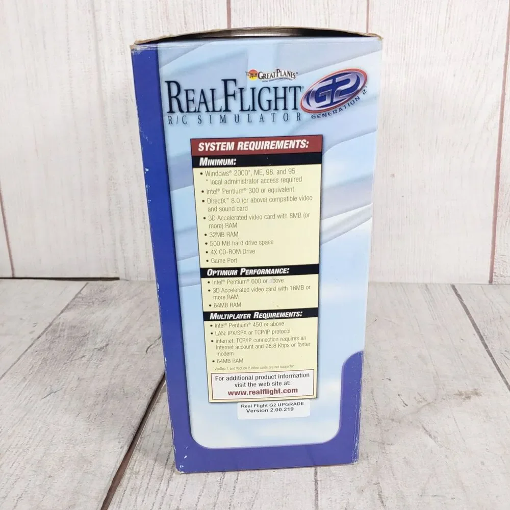 UNTESTED PARTS ONLY - Great Planes RealFlight R/C Flight Simulator Generation 2